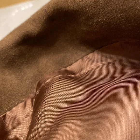 Faconnable brown suede lined skirt wrap knee length-12-Bundle discount - Picture 9 of 12